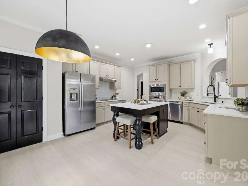 1268 Saint Johns Avenue, Stallings, NC 28104.  MLS# CAR4422083, YatesRealty ID 53269. Kitchen