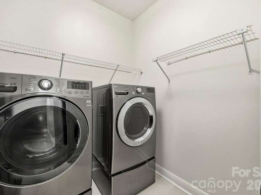 1268 Saint Johns Avenue, Stallings, NC 28104.  MLS# CAR4422083, YatesRealty ID 53269. Laundry