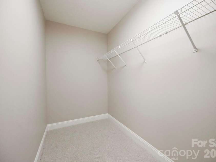 1268 Saint Johns Avenue, Stallings, NC 28104.  MLS# CAR4422083, YatesRealty ID 53269. Main Level 2nd bedroom closet