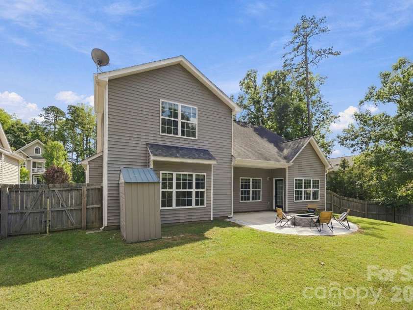 1268 Saint Johns Avenue, Stallings, NC 28104.  MLS# CAR4422083, YatesRealty ID 53269. Spacious Rear yard