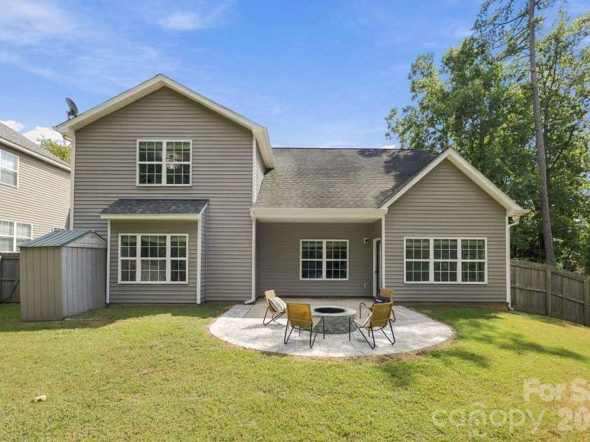 1268 Saint Johns Avenue, Stallings, NC 28104.  MLS# CAR4422083, YatesRealty ID 53269. Spacious Rear yard