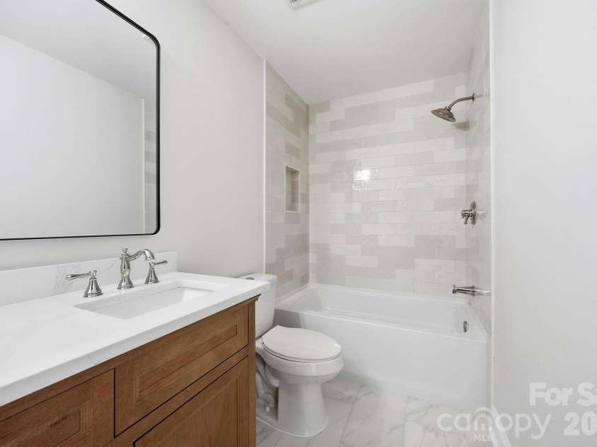 1268 Saint Johns Avenue, Stallings, NC 28104.  MLS# CAR4422083, YatesRealty ID 53269. Upstairs Bedroom Bath