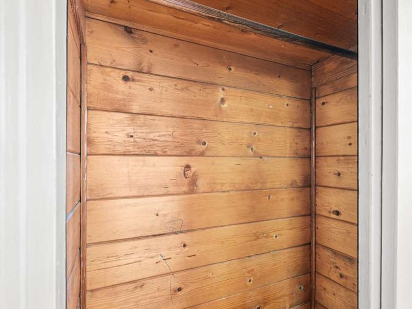 1914 Kilborne Drive, Charlotte, NC 28205.  MLS# CAR4428533, YatesRealty ID 53289. Original Pine Panel closet interiors.
