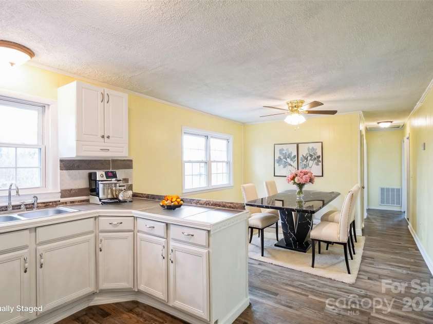 4926 Nc Highway 109 South, Mount Gilead, NC 27306.  MLS# CAR4214139, YatesRealty ID 5329. Virtual staged kitchen view.