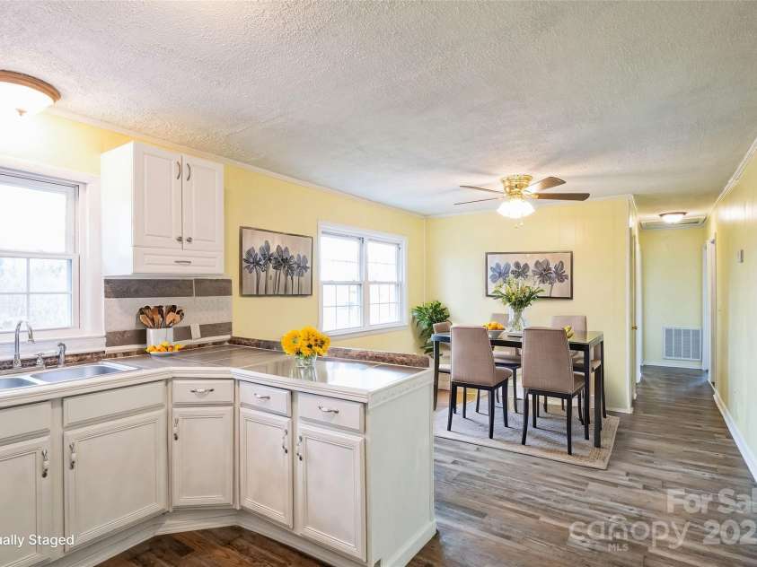 4926 Nc Highway 109 South, Mount Gilead, NC 27306.  MLS# CAR4214139, YatesRealty ID 5329. Virtual staged kitchen view.