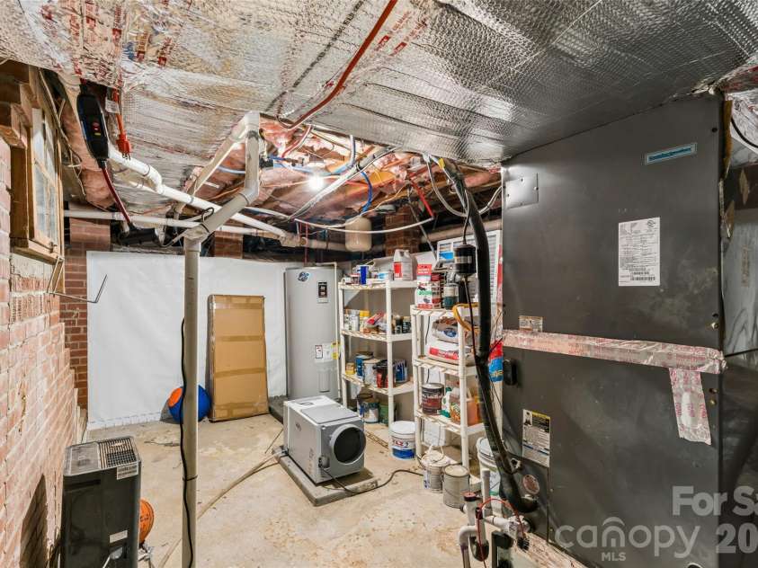 1495 Main Street, Mount Pleasant, NC 28124.  MLS# CAR4427258, YatesRealty ID 53294. Basement