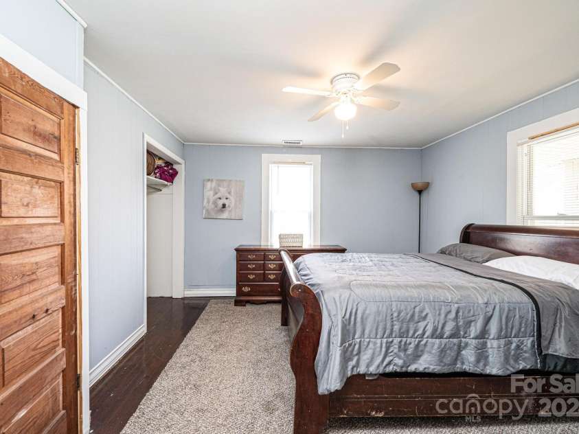 3395 Warlicks Church Road, Connelly Springs, NC 28612.  MLS# CAR4204031, YatesRealty ID 533. Rear Bedroom (With Entrance To Attic Bonus Areas)
