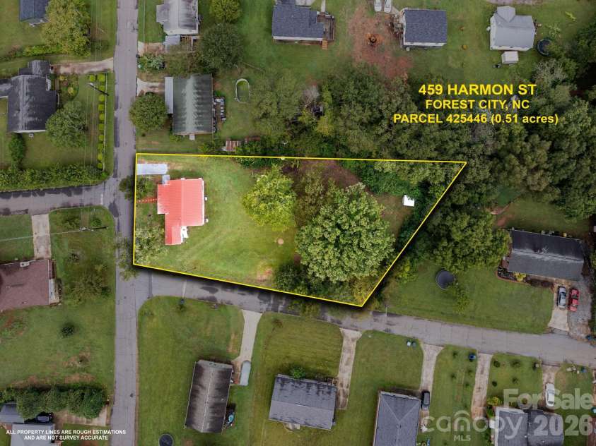 459 Harmon Street, Forest City, NC 28043.  MLS# CAR4427199, YatesRealty ID 53304. 