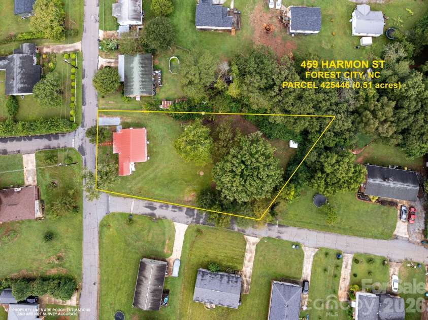 459 Harmon Street, Forest City, NC 28043.  MLS# CAR4427199, YatesRealty ID 53304. 