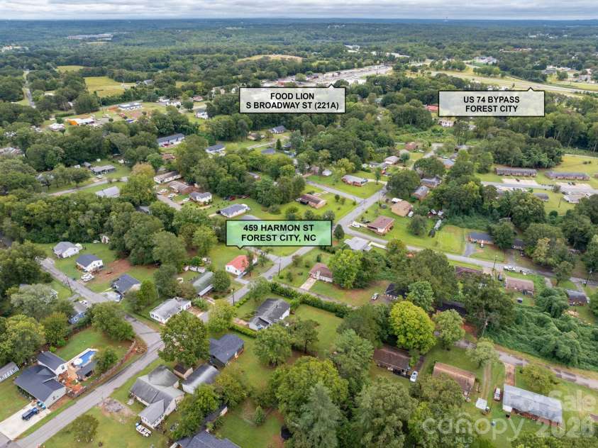 459 Harmon Street, Forest City, NC 28043.  MLS# CAR4427199, YatesRealty ID 53304. 