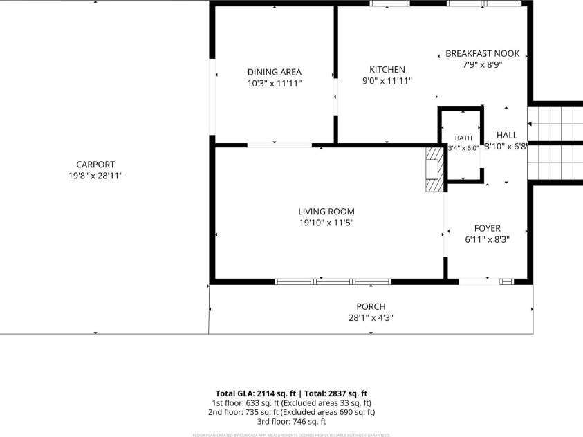 2935 Palmer Place, Hudson, NC 28638.  MLS# CAR4422524, YatesRealty ID 53310. 