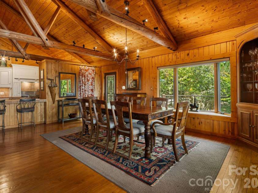 342 Granny Lewis Lane, Mars Hill, NC 28754.  MLS# CAR4428458, YatesRealty ID 53365. Dining Area