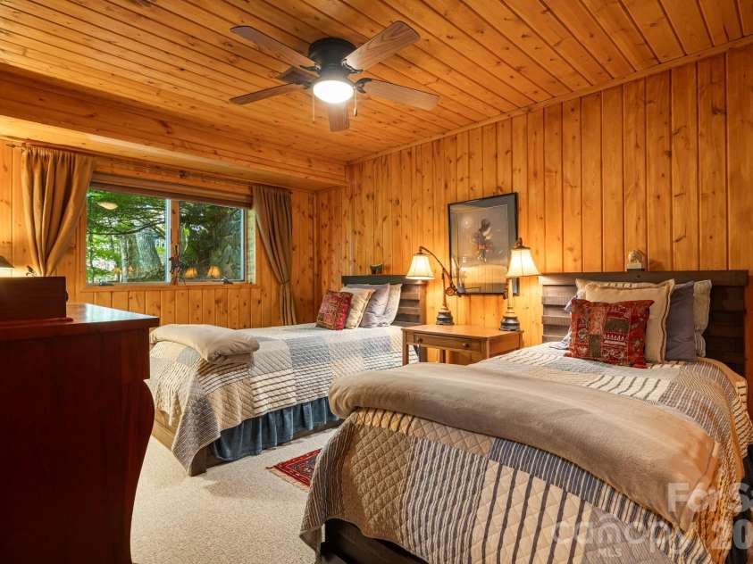 342 Granny Lewis Lane, Mars Hill, NC 28754.  MLS# CAR4428458, YatesRealty ID 53365. Lower level bedroom
