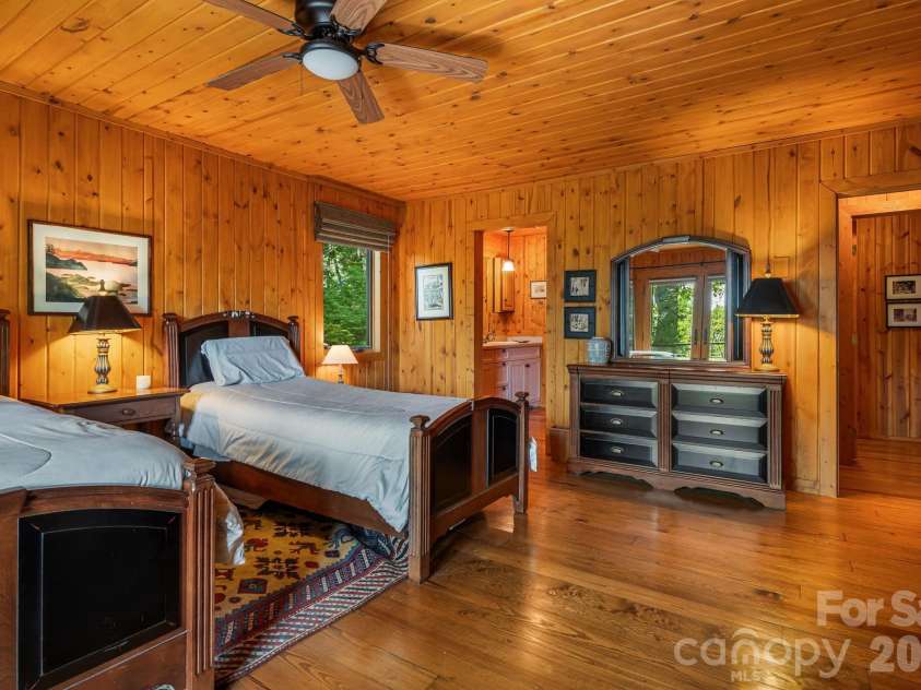 342 Granny Lewis Lane, Mars Hill, NC 28754.  MLS# CAR4428458, YatesRealty ID 53365. Main Level Primary Bedroom