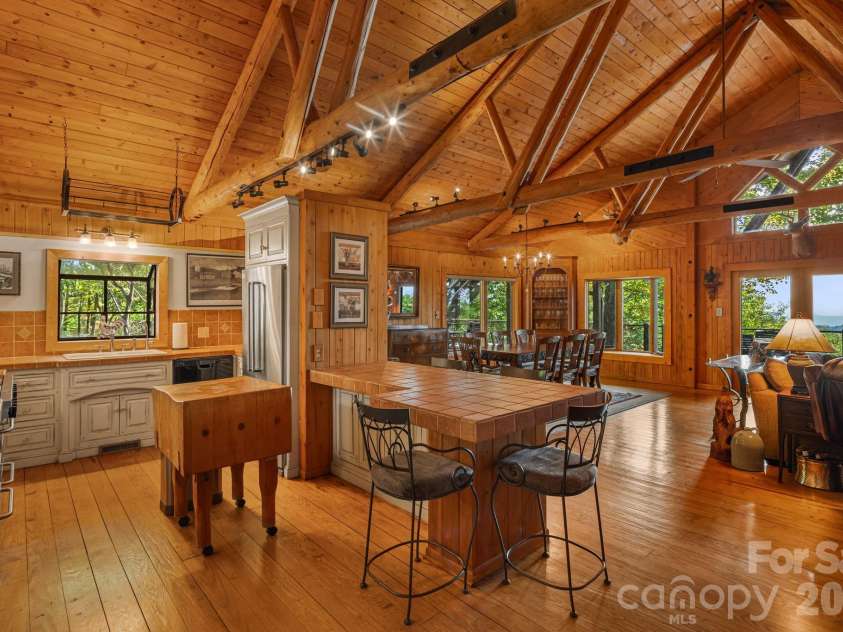 342 Granny Lewis Lane, Mars Hill, NC 28754.  MLS# CAR4428458, YatesRealty ID 53365. Open Level Living