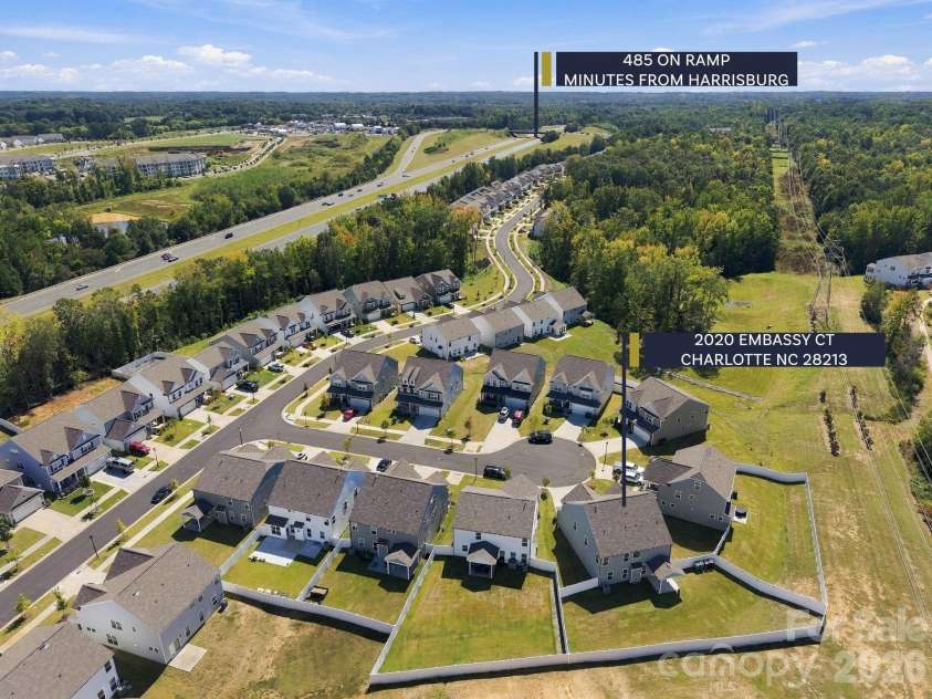 2020 Embassy Court, Charlotte, NC 28213.  MLS# CAR4427563, YatesRealty ID 53368. 