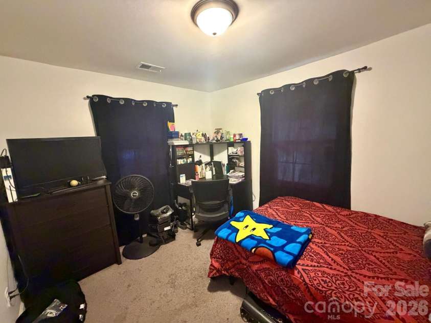 284 Salem Street, Concord, NC 28025.  MLS# CAR4426460, YatesRealty ID 53376. Bedroom 3