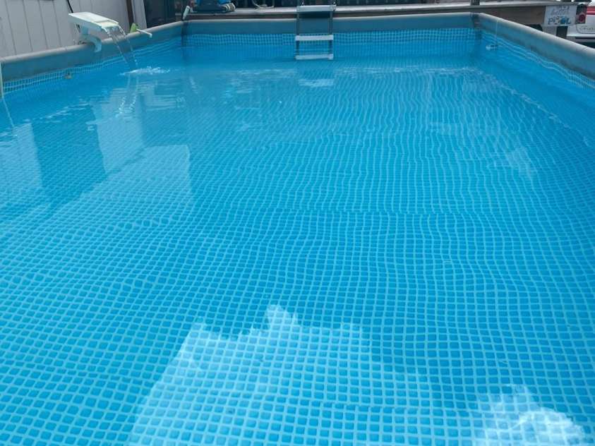 48 Roberts Cove Road, Weaverville, NC 28787.  MLS# CAR4423939, YatesRealty ID 53379. Saltwater Pool