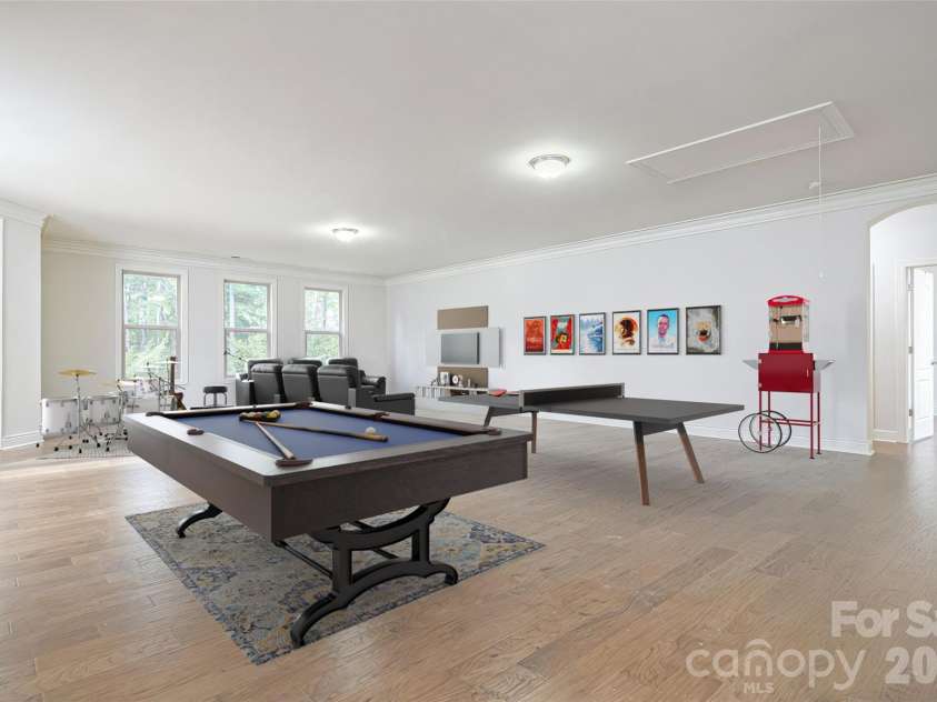 16202 Monnet Place Court, Charlotte, NC 28278.  MLS# CAR4428838, YatesRealty ID 53389. Large Loft / Flex Space POV angle