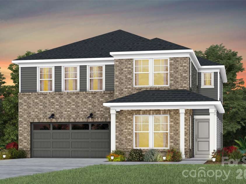 1232 Chasity Trails Court, Matthews, NC 28104.  MLS# CAR4429019, YatesRealty ID 53398. Illustrative Representation