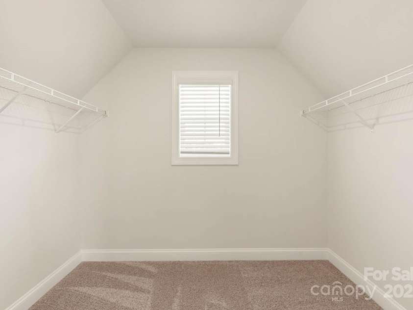 116 Kennford Trail, Troutman, NC 28166.  MLS# CAR4273336, YatesRealty ID 5340. Master closet
