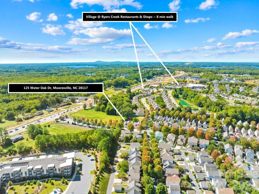 125 Water Oak Drive, Mooresville, NC 28117.  MLS# CAR4428333, YatesRealty ID 53436. 