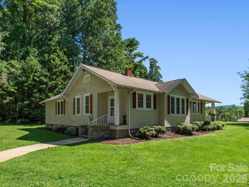 1308 Charlotte Highway, Fairview, NC 28730.  MLS# CAR4429052, YatesRealty ID 53437. Back view