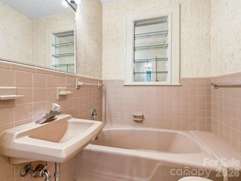 1308 Charlotte Highway, Fairview, NC 28730.  MLS# CAR4429052, YatesRealty ID 53437. Retro 2nd bath