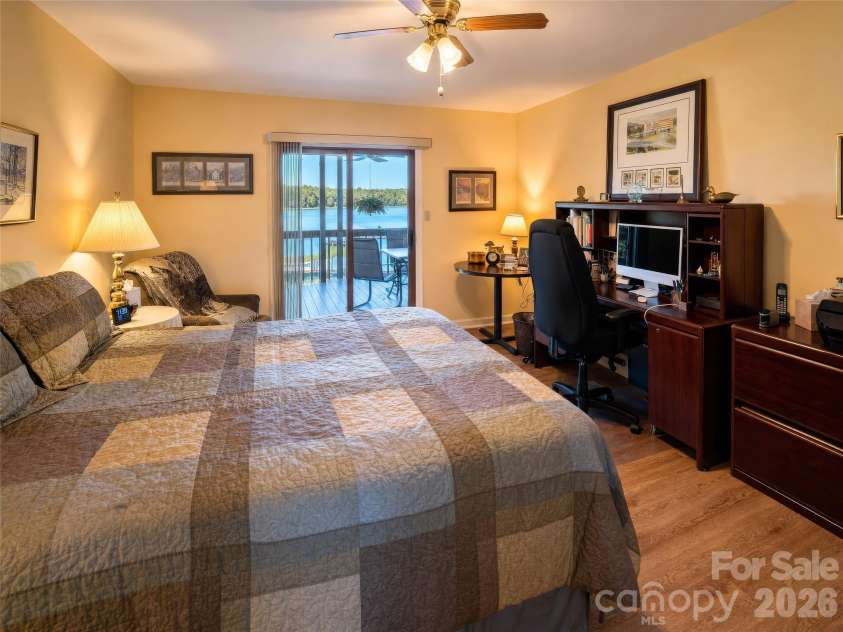 2231 Point Drive, Nebo, NC 28761.  MLS# CAR4428841, YatesRealty ID 53439. Downstairs guest room 2