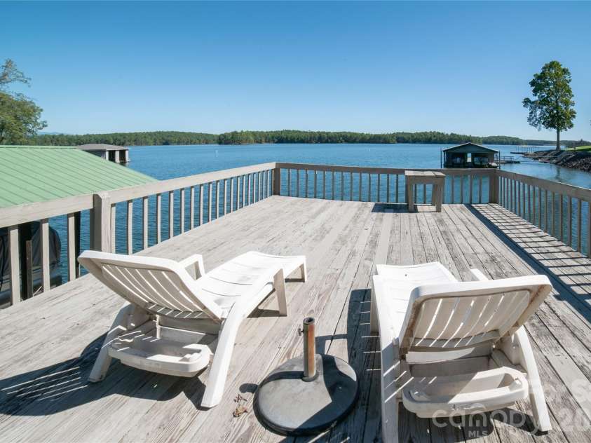 2231 Point Drive, Nebo, NC 28761.  MLS# CAR4428841, YatesRealty ID 53439. Top of dock