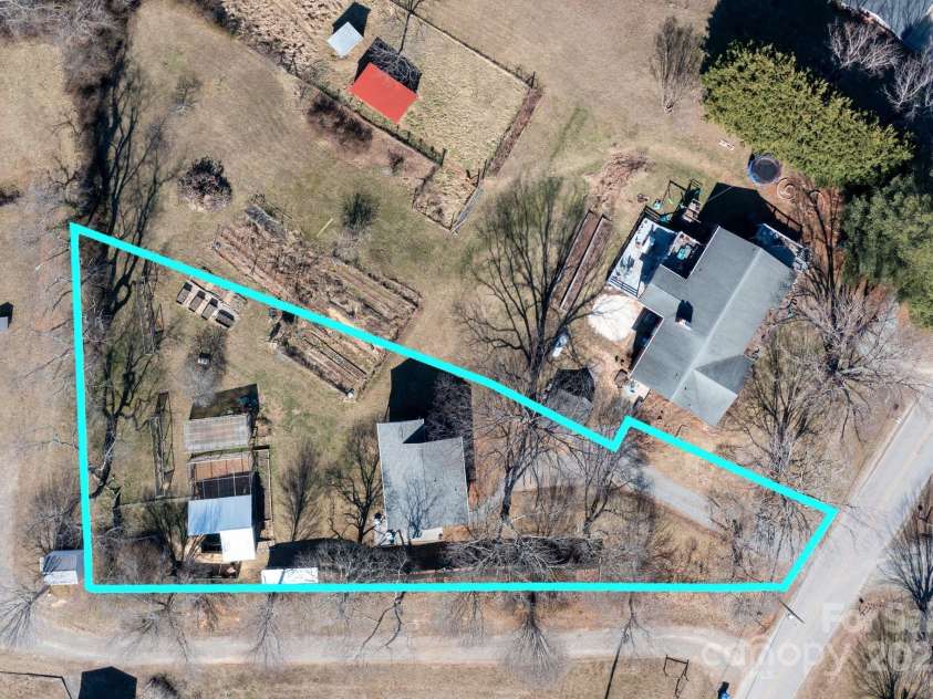 112 Dix Creek Chapel Road, Asheville, NC 28806.  MLS# CAR4226895, YatesRealty ID 5345. Almost Half Acre Includes Homestead Structures