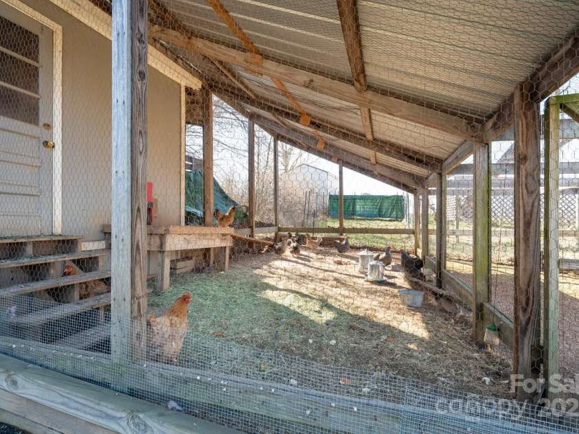 112 Dix Creek Chapel Road, Asheville, NC 28806.  MLS# CAR4226895, YatesRealty ID 5345. Farm Fresh Eggs Await