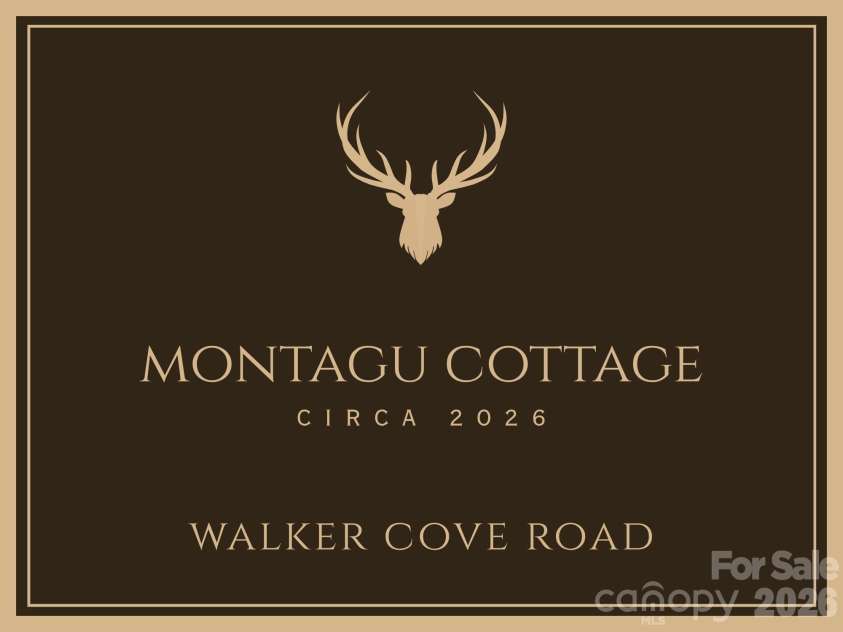 334 North Fork Road, Black Mountain, NC 28711.  MLS# CAR4317542, YatesRealty ID 53451. COTTAGE PLAQUE