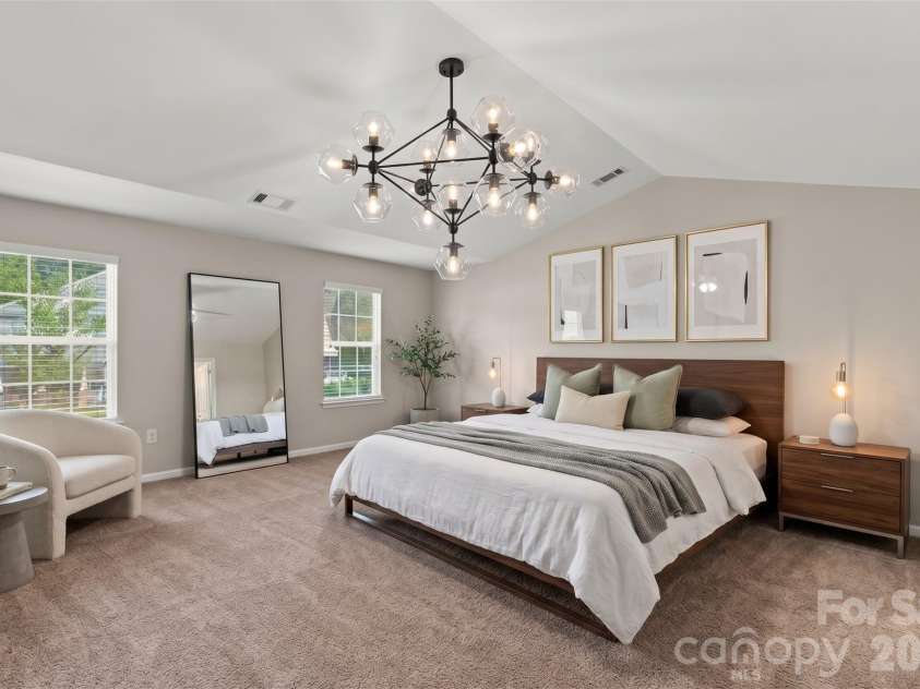 2204 Reid Pointe Avenue, Indian Land, SC 29707.  MLS# CAR4427335, YatesRealty ID 53455. Primary Bedroom - VIRTUALLY STAGED