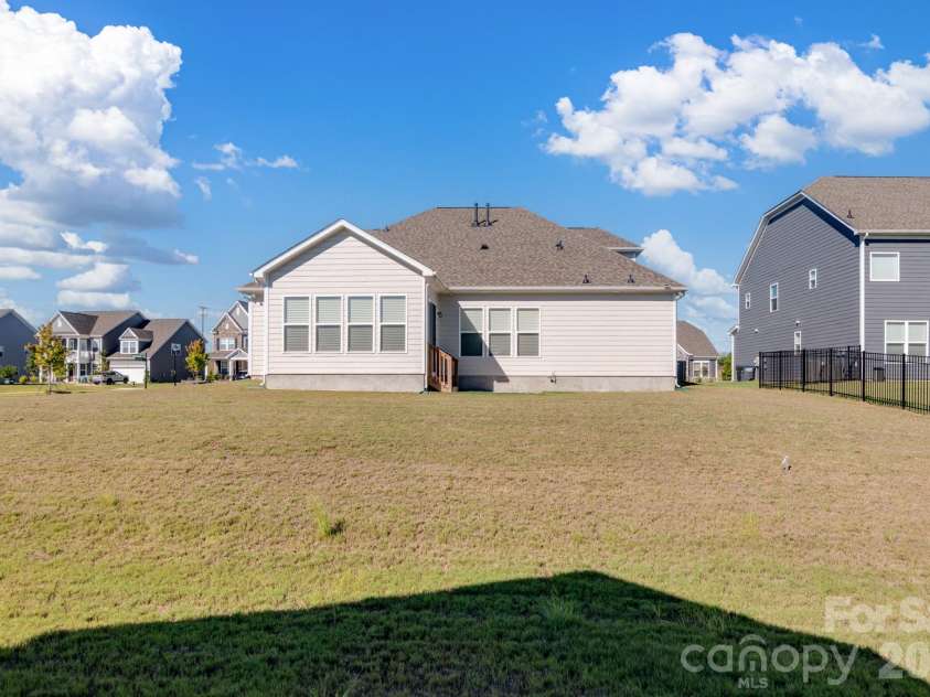 3467 Calico Branch Road, Indian Land, SC 29707.  MLS# CAR4428940, YatesRealty ID 53459. Large Backyard