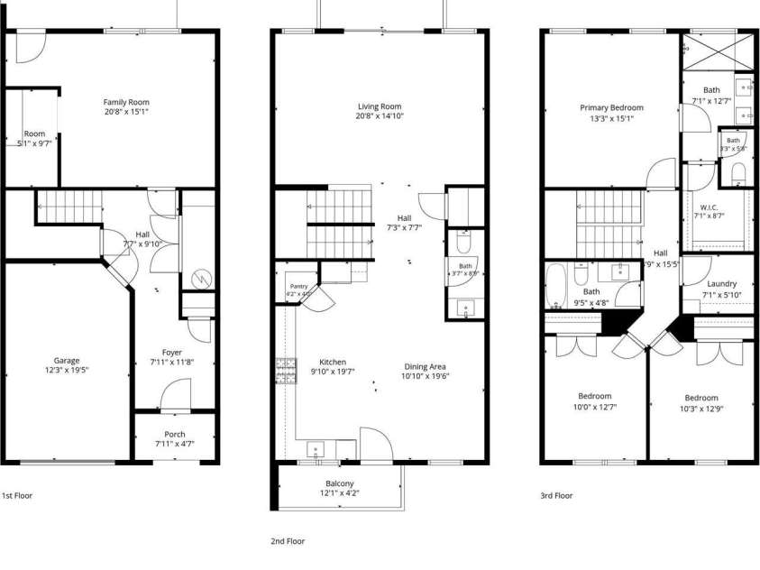 10447 Glenmere Creek Circle, Charlotte, NC 28262.  MLS# CAR4424069, YatesRealty ID 53478. 