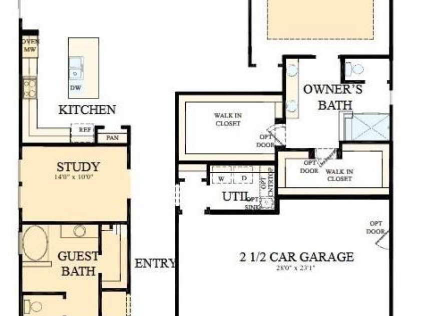 7121 Chamberlain Drive, Harrisburg, NC 28075.  MLS# CAR4429188, YatesRealty ID 53481. 7121 Chamberlain Drive Layout