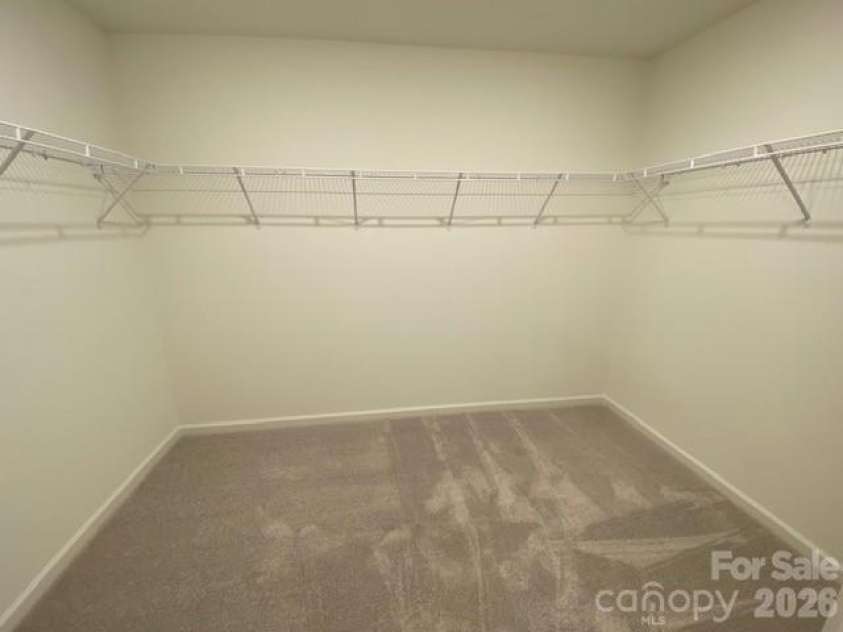 3617 Muddy Creek Road, Midland, NC 28107.  MLS# CAR4429131, YatesRealty ID 53484. Primary Closet *Photos are for representative purposes only