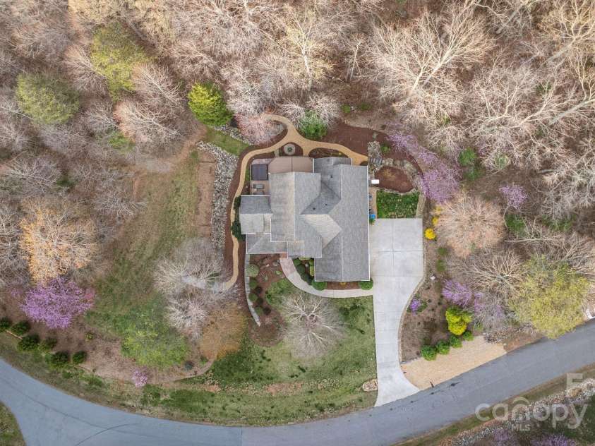 3196 Stonemill Path, Sherrills Ford, NC 28673.  MLS# CAR4235401, YatesRealty ID 5350. The garden pathways are truly magical