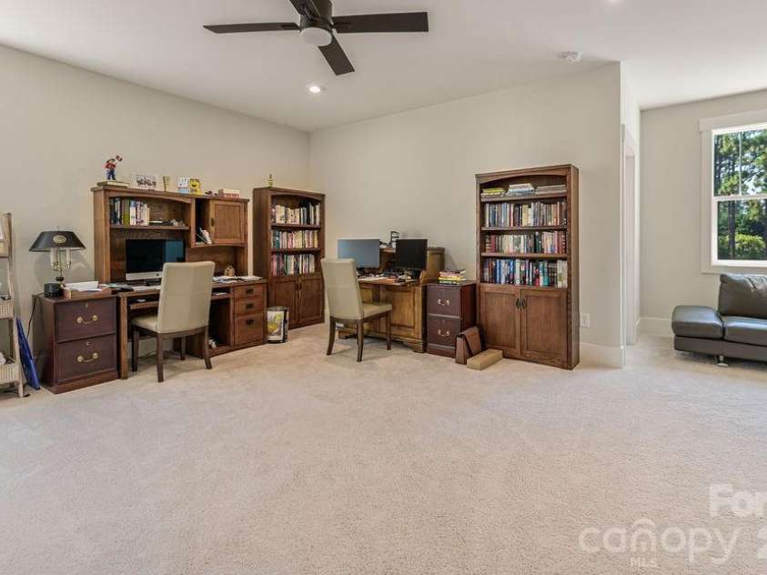 16 Bally Bunion Lane, Pinehurst, NC 28374.  MLS# CAR4429084, YatesRealty ID 53503. Bonus space currently used as a Study