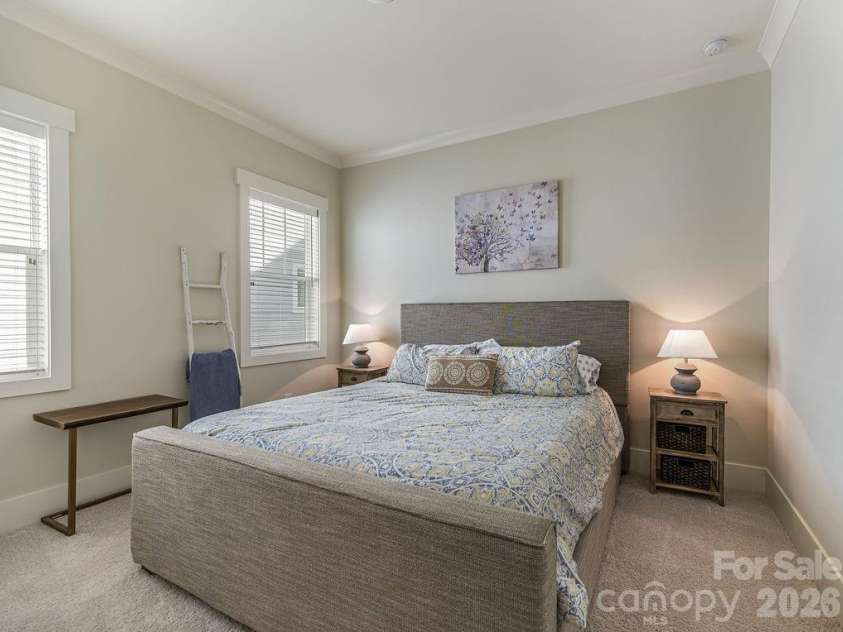 16 Bally Bunion Lane, Pinehurst, NC 28374.  MLS# CAR4429084, YatesRealty ID 53503. Second Bedroom on Main Floor