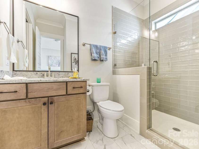 16 Bally Bunion Lane, Pinehurst, NC 28374.  MLS# CAR4429084, YatesRealty ID 53503. Second Full bath on Main Floor