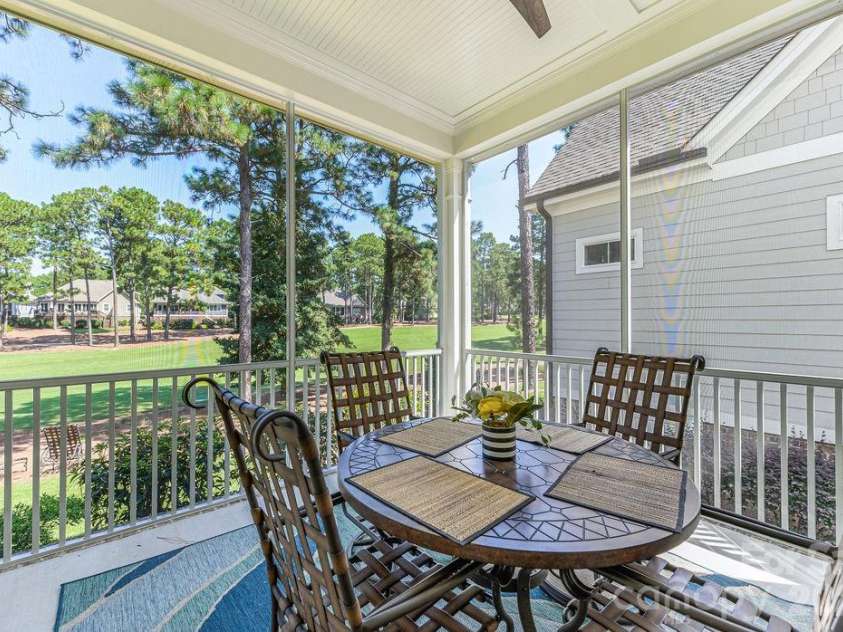 16 Bally Bunion Lane, Pinehurst, NC 28374.  MLS# CAR4429084, YatesRealty ID 53503. Sreened Porch