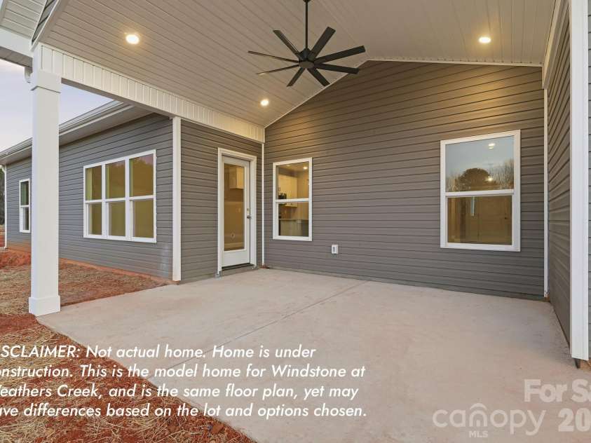 154 Windstone Crossing Trail, Troutman, NC 28166.  MLS# CAR4405429, YatesRealty ID 53545. 