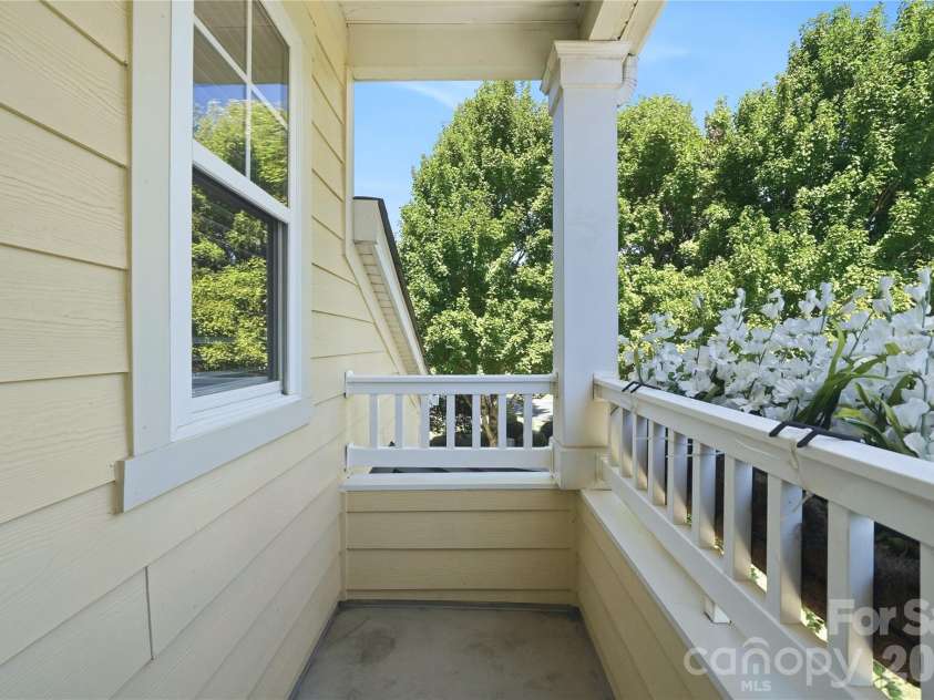 411 Halyard Lane, Tega Cay, SC 29708.  MLS# CAR4429046, YatesRealty ID 53559. Balcony