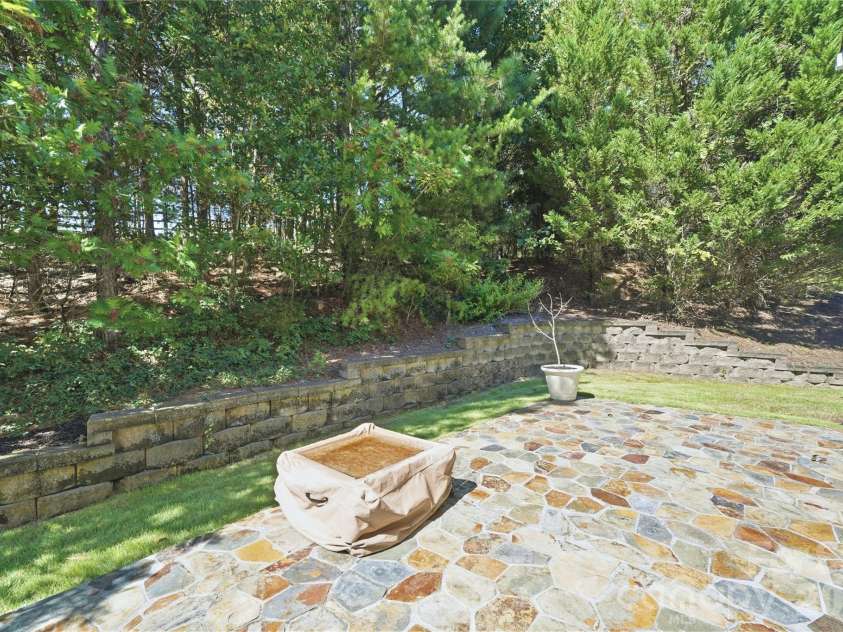 411 Halyard Lane, Tega Cay, SC 29708.  MLS# CAR4429046, YatesRealty ID 53559. Patio / Fire Pit