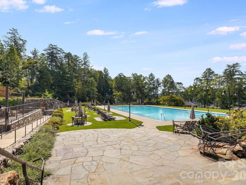 1264 Ten Whigs Ridge, Nebo, NC 28761.  MLS# CAR4426377, YatesRealty ID 53569. Pool deck and hot tub