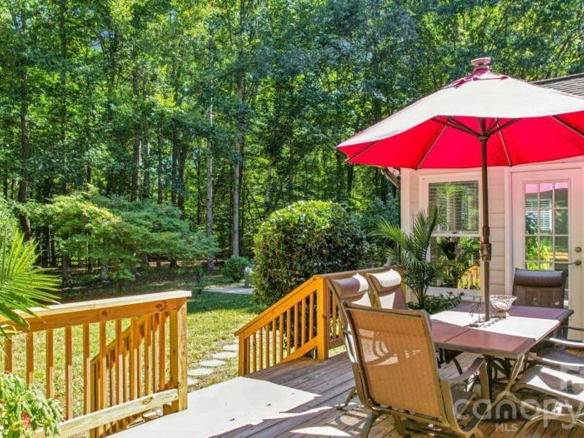 5919 Stonebridge Lane, Waxhaw, NC 28173.  MLS# CAR4427781, YatesRealty ID 53580. Back deck