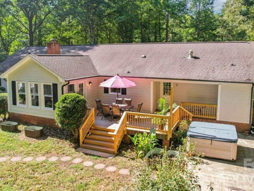 5919 Stonebridge Lane, Waxhaw, NC 28173.  MLS# CAR4427781, YatesRealty ID 53580. Back Exterior