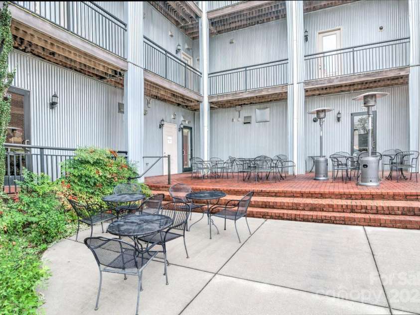 119 Lee Street, Salisbury, NC 28144.  MLS# CAR4216965, YatesRealty ID 536. Dual level patio